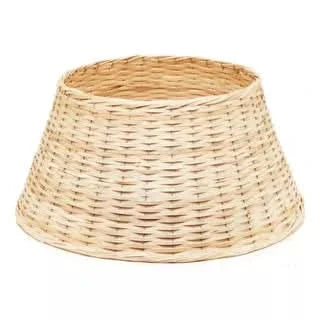 Saia De Árvore Natal Rígida Fibra Cru 22x45x45cm