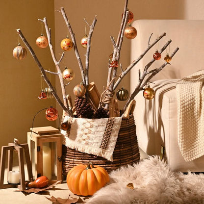 Kit Bolas Natalinas Decoração para Natal 21 Peças 