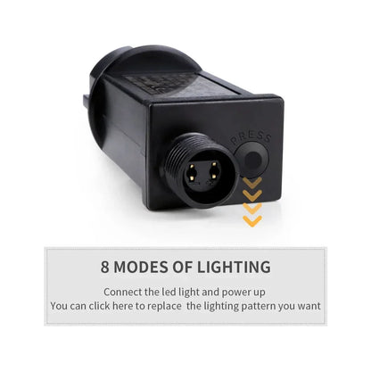 Luzes de Natal LED Impermeáveis ​​- Encanto e Magia