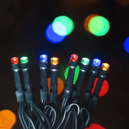 Luzes de Fada LED Impermeáveis ​​- Magia Natalina com Controle Remoto