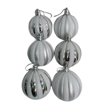 Kit 6 Bolas De Natal 6cm Enfeite Natalino